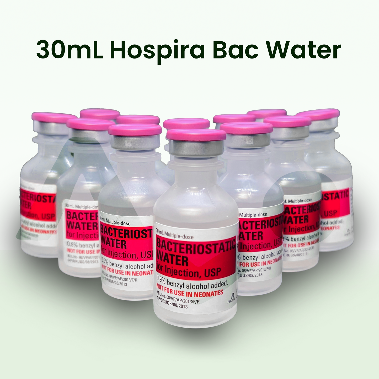 30mL Hospira Bacteriostatic Water